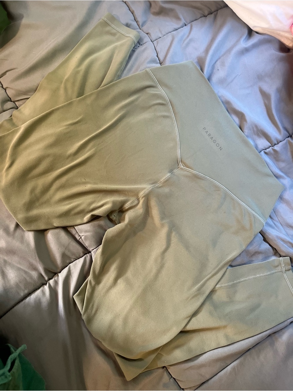 PARAGON Sage Green High-Waist Performance Leggings